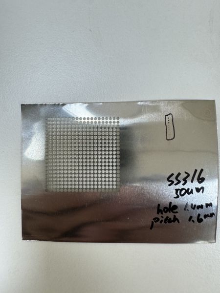 Waterjet Laser Stainless Steel Drilling
